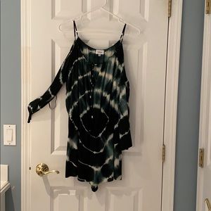 Long sleeve off the shoulder jumper